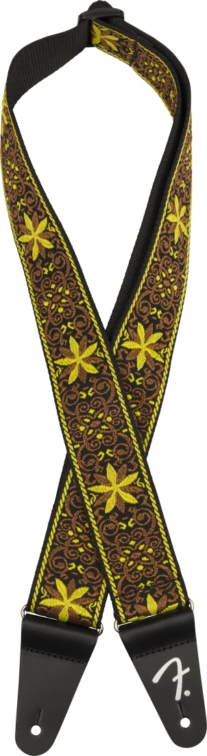 2\'\' Pasadena Woven Strap - Yellow Wallflower