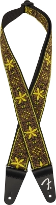 Fender - 2 Pasadena Woven Strap - Yellow Wallflower