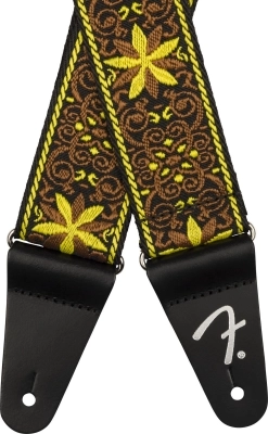 2\'\' Pasadena Woven Strap - Yellow Wallflower