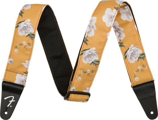 Fender - 2 Floral Strap - Marigold