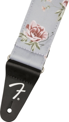 2\'\' Floral Strap - Gray