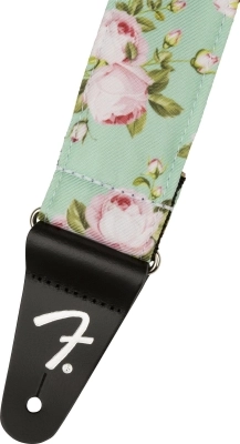 2\'\' Floral Strap - Surf Green