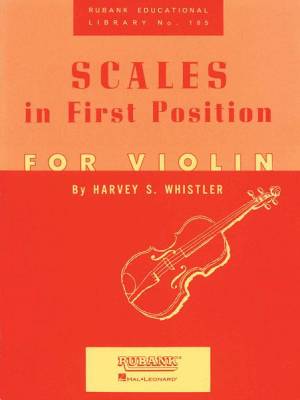 Rubank Publications - Scales in First Position for Violin