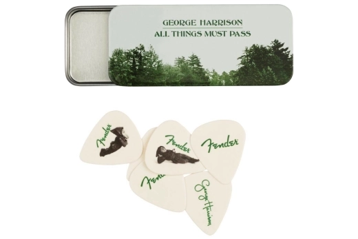 George Harrison All Things Must Pass Pick Tin, Set of 6