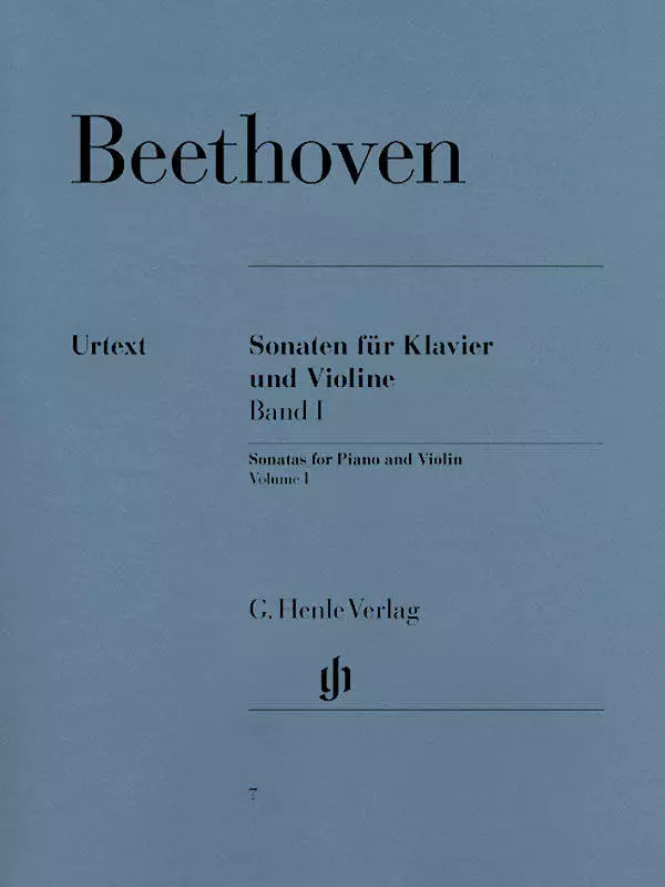 Violin Sonatas, Volume I - Beethoven /Brandenburg /Theopold /Rostal - Violin/Piano - Book