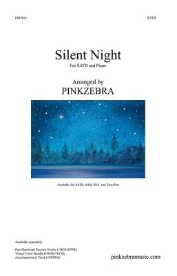 Pinkzebra Music - Silent Night - Pinkzebra - SATB