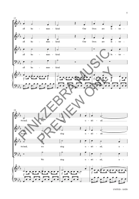 United - Pinkzebra - SATB