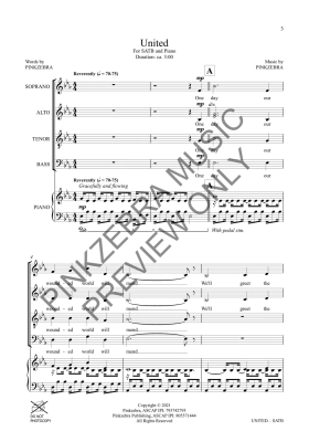 United - Pinkzebra - SATB