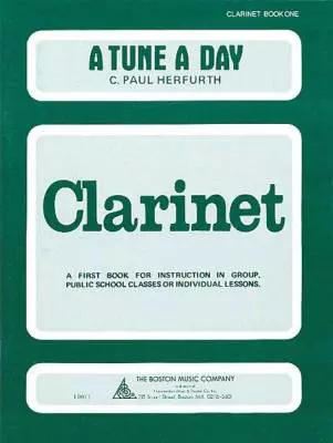 Boston Music Company - A Tune a Day - Clarinet