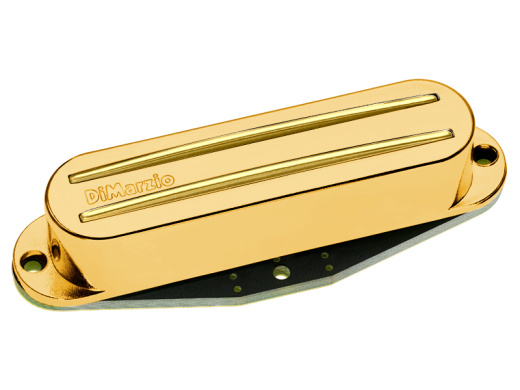 DiMarzio - Pro Track Strat Pickup - Gold with Gold Poles