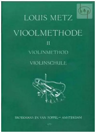 Violin Method, Vol.2 - Metz - Book