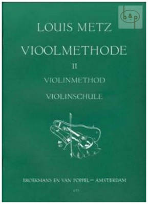Violin Method, Vol.2 - Metz - Book