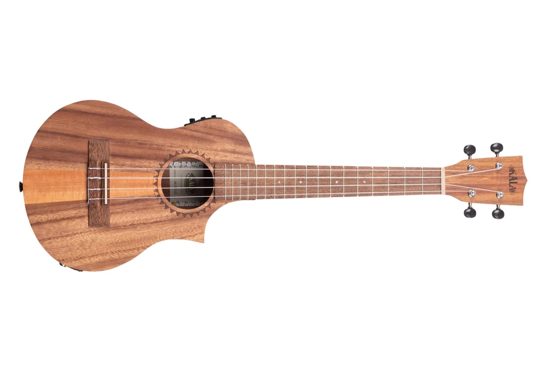 Teak Tri-top Tenor Ukulele with Cutaway & EQ