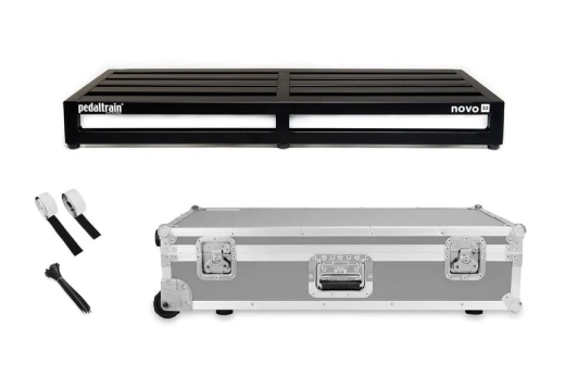 Pedaltrain - Novo 32 Pedalboard with Wheeled Tour Case