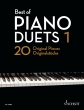 Schott - Best of Piano Duets 1 (20 Original Pieces) - Heumann - Piano Duet (1 Piano, 4 Hands) - Book