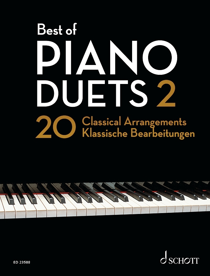 Best of Piano Duets 2 (20 Classical Arrangements) - Heumann - Piano Duet (1 Piano, 4 Hands) - Book