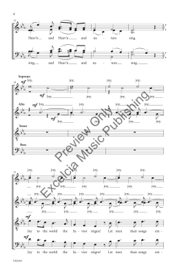 Joy to the World - Handel/Johnson - SATB