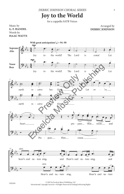 Joy to the World - Handel/Johnson - SATB