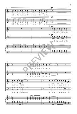 Alleluia - Osterman - SATB