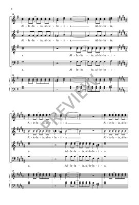 Alleluia - Osterman - SATB