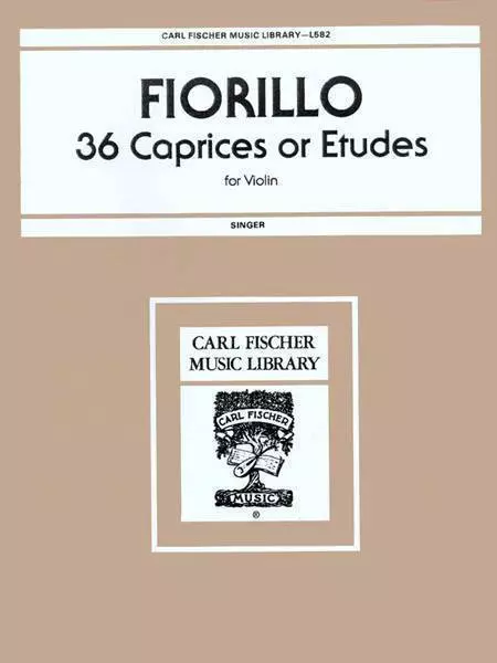 36 Caprices Or Etudes