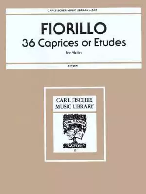 Carl Fischer - 36 Caprices Or Etudes