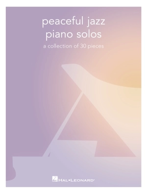 Hal Leonard - Peaceful Jazz Piano Solos - Book