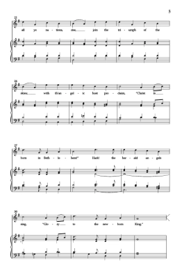 Hark! The Herald Angels Sing - Hawes - SATB