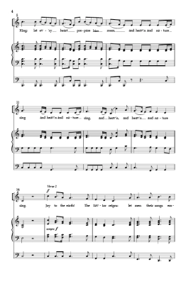 Joy to the World - Hawes - SATB