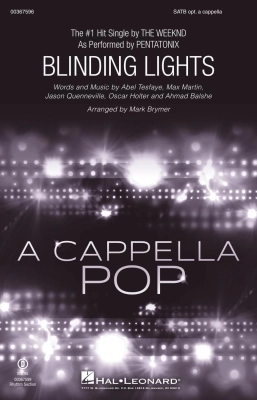 Hal Leonard - Blinding Lights - The Weeknd /Pentatonix /Brymer - SATB