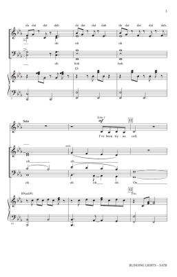 Blinding Lights - The Weeknd /Pentatonix /Brymer - SATB