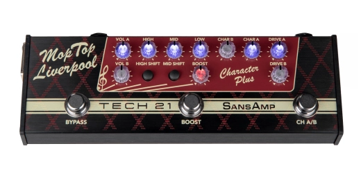 Tech 21 - SansAmp Character Plus Mop Top Liverpool