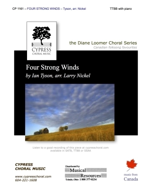 Cypress Choral Music - Four Strong Winds - Tyson/Nickel - TTBB