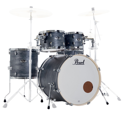 Pearl - Export EXA Limited Edition 5-Piece Drum Kit (22,10,12,16,SD) with Hardware - Nimbus Midnight
