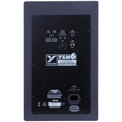 YSM6 Series II 75-Watt Powered Studio Monitor - 6\'\' (Single)