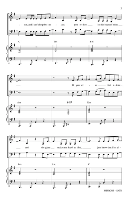 Mirrors - Timberlake/Huff - SATB