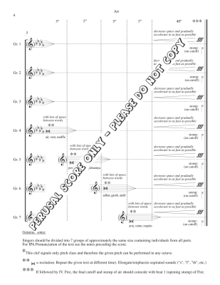 Air (from Elements - second movement) - Gimon - SATB