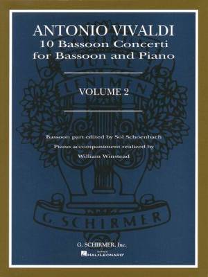 G. Schirmer Inc. - 10 Bassoon Concerti, Vol. 2