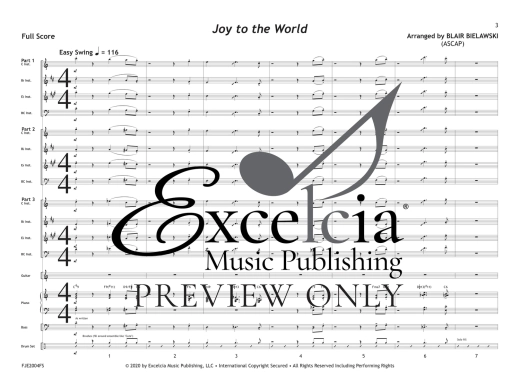 Joy to the World - Bielawski - Jazz Ensemble (Flex) - Gr. 3