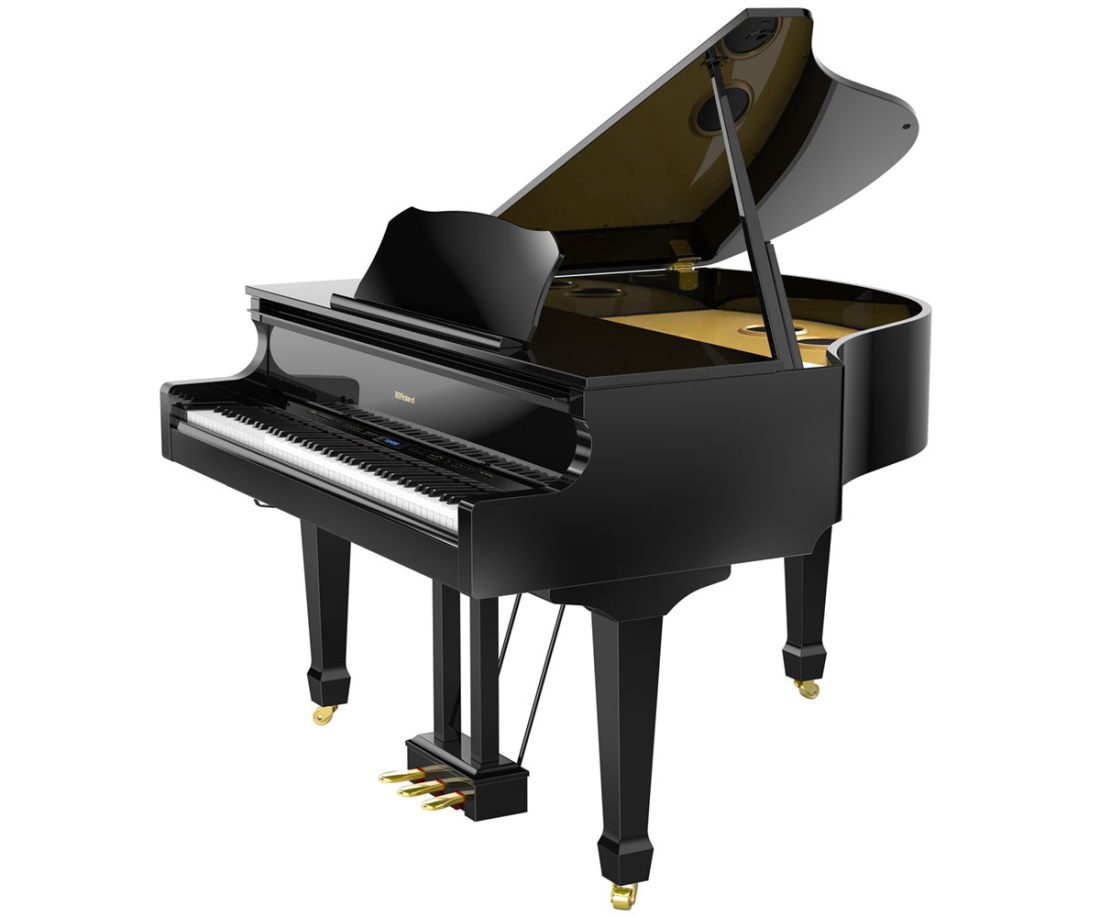 GP609 Digital Grand Piano - Polished Ebony