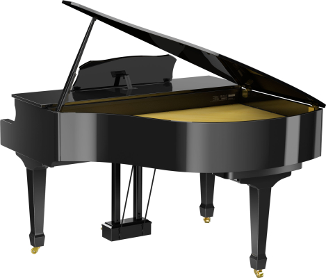 GP609 Digital Grand Piano - Polished Ebony