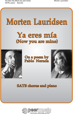 Hal Leonard - Ya Eres Mia (Now you are mine) - Lauridsen - SATB