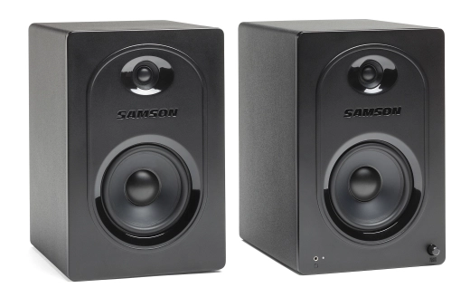 Samson - MediaOne M50 5.25 Powered Studio Monitors - Pair