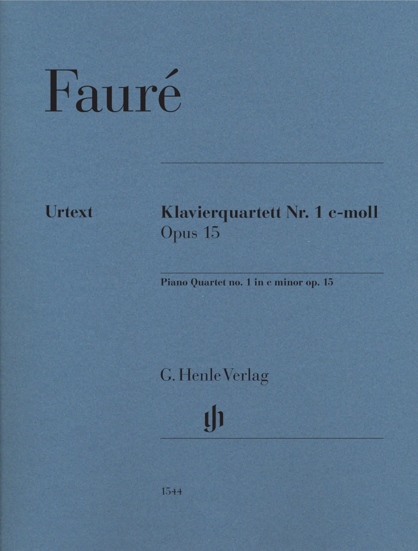 Piano Quartet no. 1 c minor op. 15 - Faure/Kolb - Score/Parts