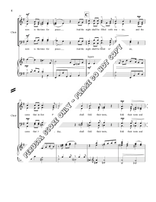 Night Shall Be Filled With Music - Longfellow/Nickel - SATB