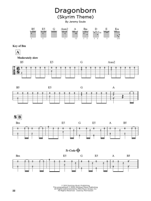 Simple Fingerstyle Guitar Songs - Guitar TAB - Book