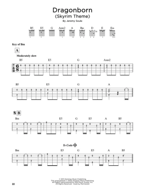 Simple Fingerstyle Guitar Songs - Guitar TAB - Book