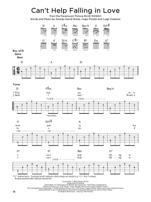 Simple Fingerstyle Guitar Songs - Guitar TAB - Book