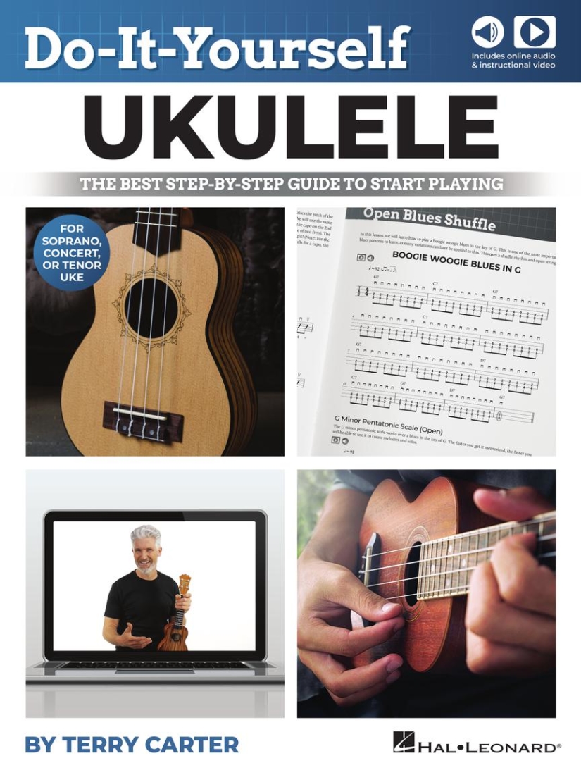 Do-It-Yourself Ukulele - Carter - Ukulele TAB - Book/Media Online