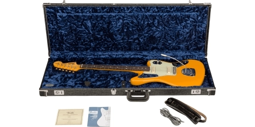 Jaguar signature Johnny Marr en série limitée à touche en palissandre (fini Fever Dream Yellow)